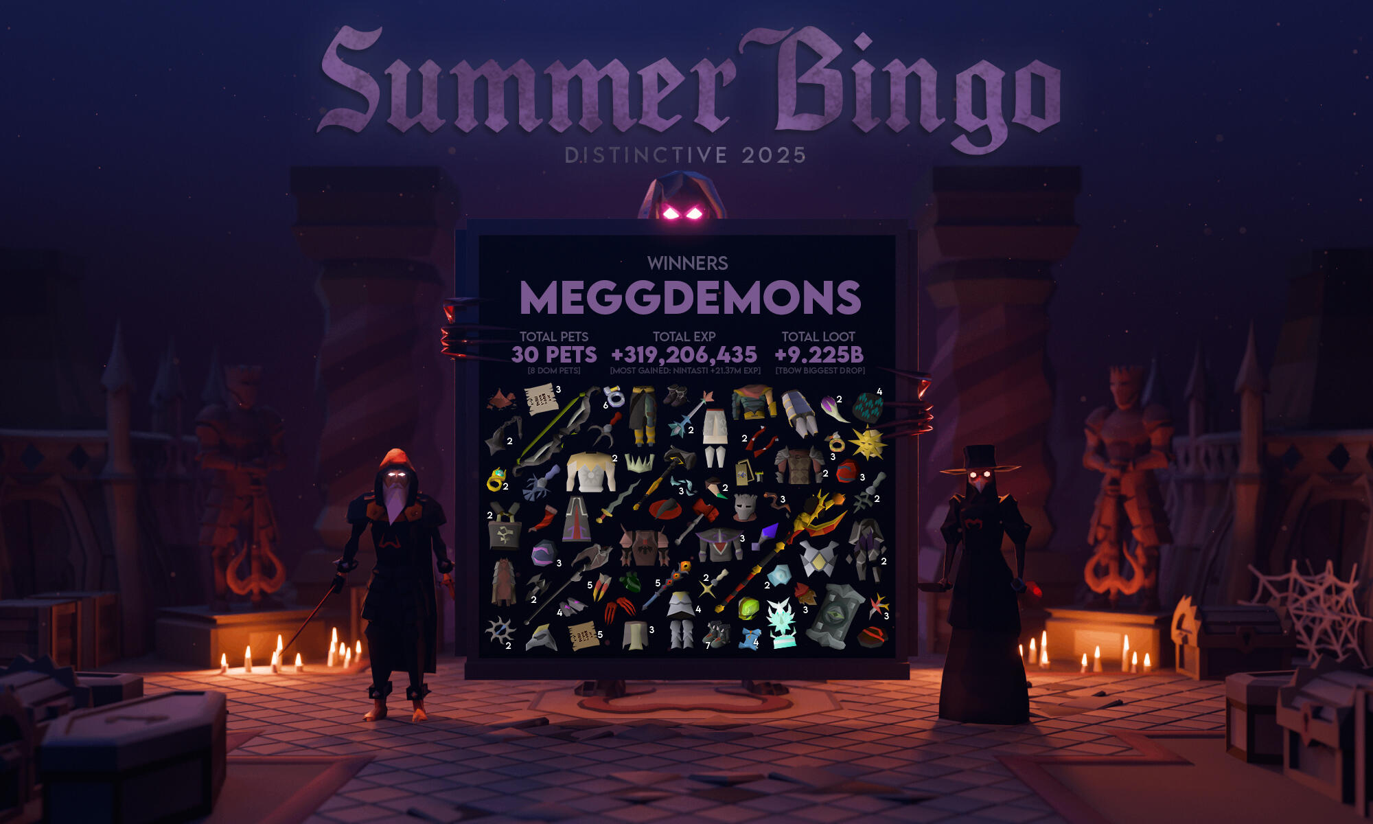 Bingo board image for Distinctive